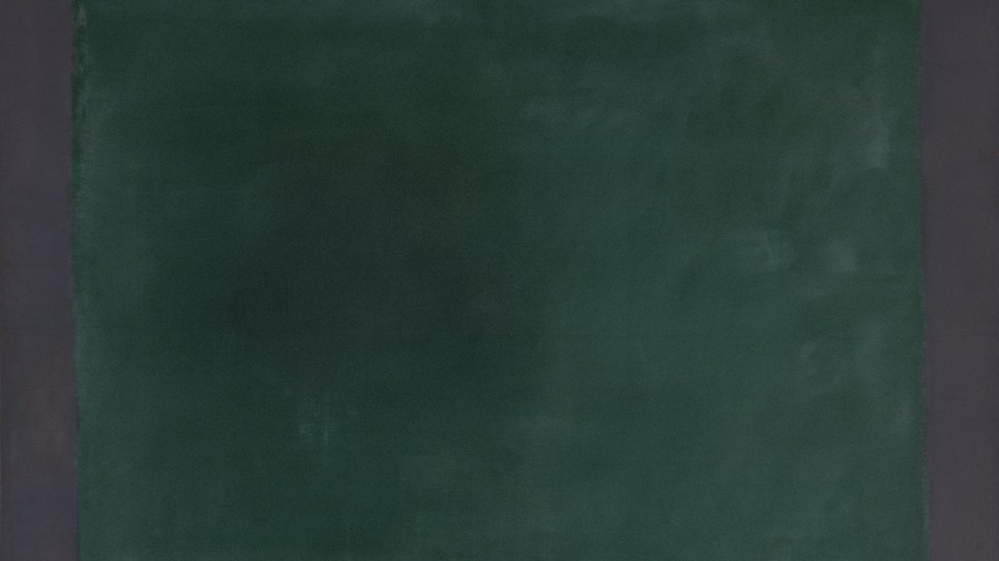Sin título (Verde sobre morado). Mark Rothko