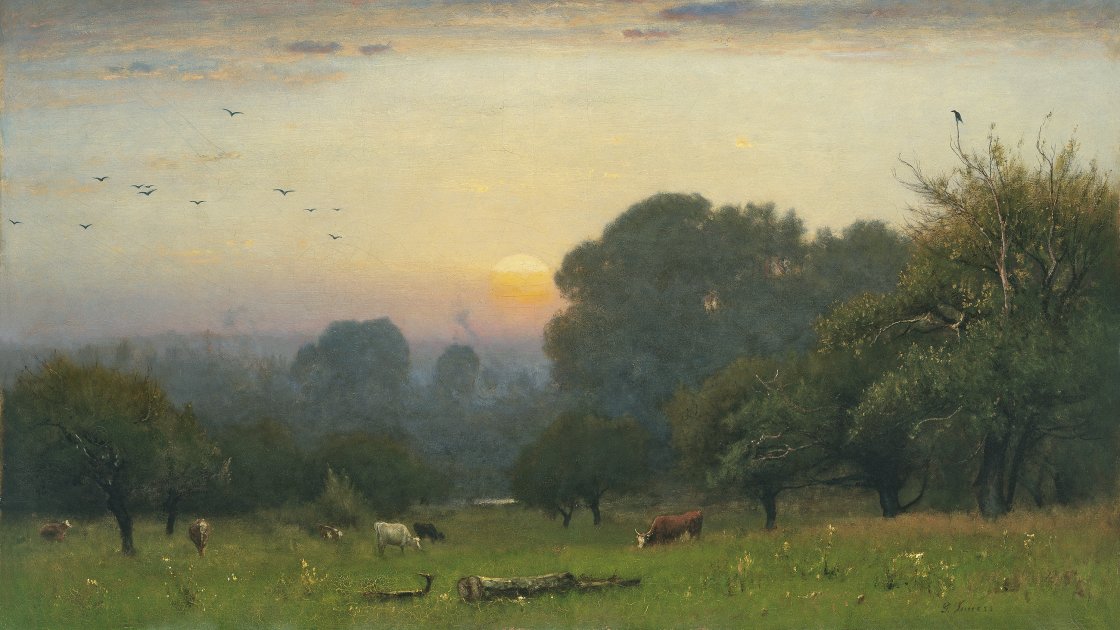 Mañana . George Inness