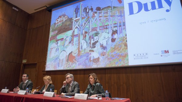 Rueda de prensa de Raoul Dufy Miniatura