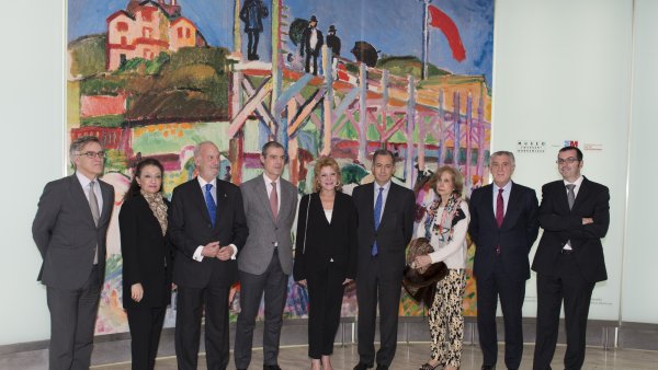 Rueda de prensa de Raoul Dufy Miniatura