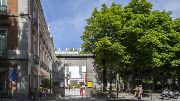 Entrada al Museo Thyssen-Bornemisza 