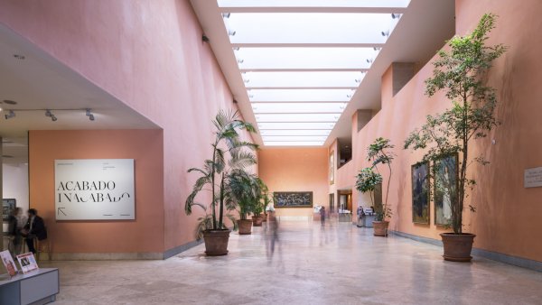 Imagen difusión de Hall del Museo Thyssen-Bornemisza, Madrid