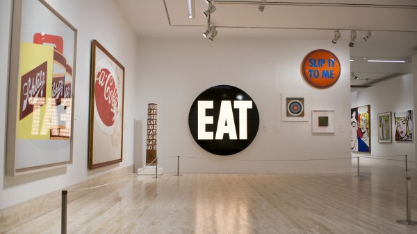 Salas de exposición "Mitos del Pop". Museo Thyssen-Bornemisz Miniatura