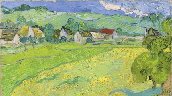 Les Vessenots in Auvers. Vincent van Gogh