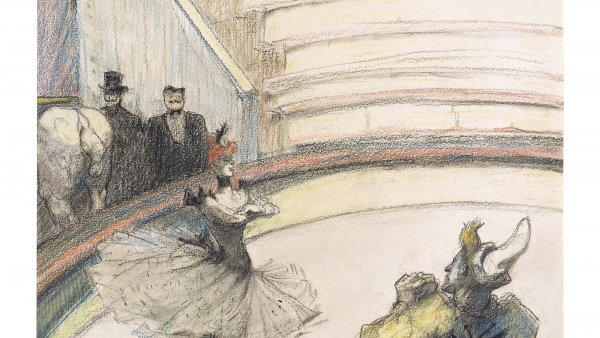 At the Circus: The Encore. Henri de Toulouse-Lautrec