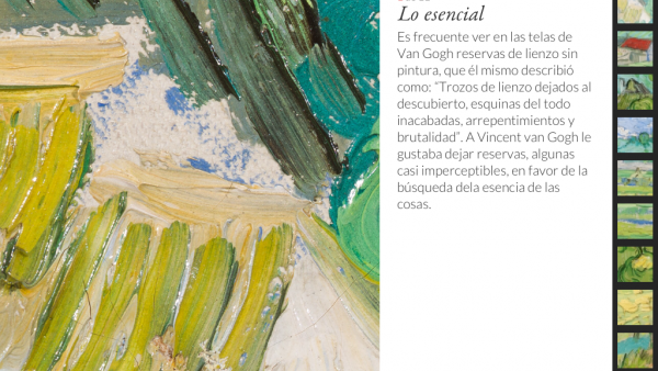 Captura de pantalla App Second Canvas Thyssen