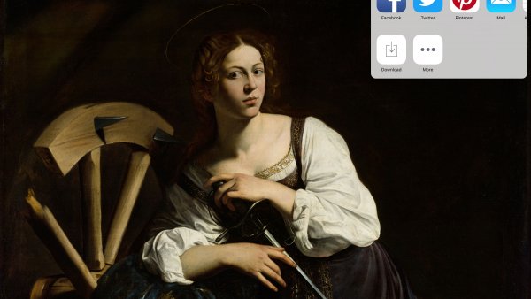 Captura de pantalla App Second Canvas Thyssen