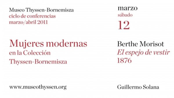 Series of lectures Modern Women in the Thyssen Collection
