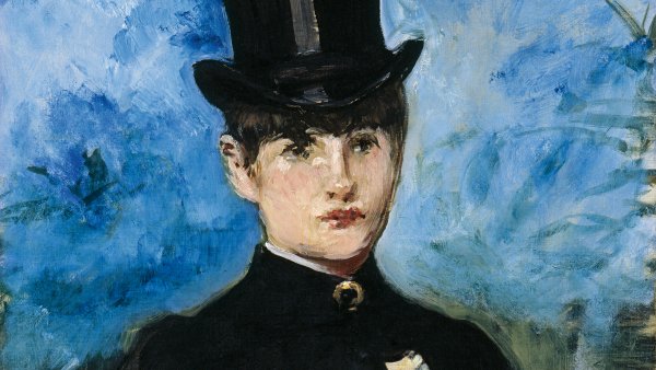 Édouard Manet. Amazona de frente, c. 1882