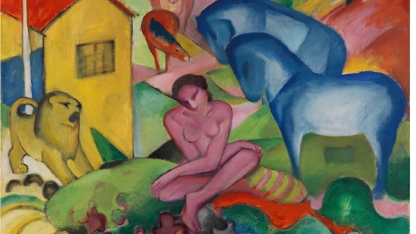 Franz Marc, The dream, 1912