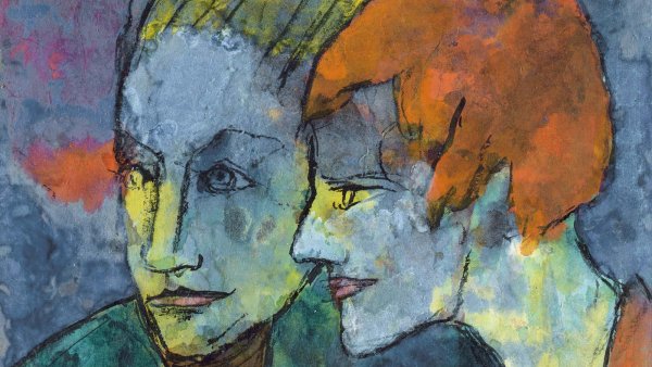 Emil Nolde. Young couple