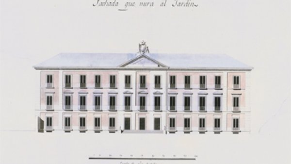 La construcción de los palacios de Atri y de Villahermosa