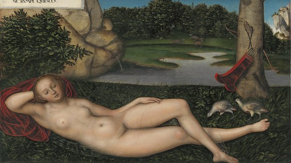 La ninfa de la fuente hacia 1530 - 1534