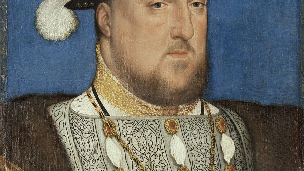 Hans Holbein el Joven. Retrato de Enrique VIII de Inglaterra, hacia 1537
