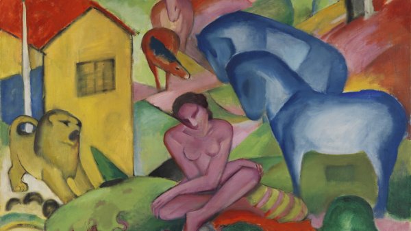 Franz Marc. El sueño, 1912