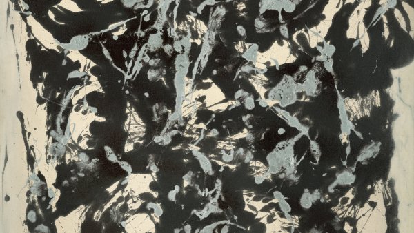 Jackson Pollock. Marrón y plata I, hacia 1951