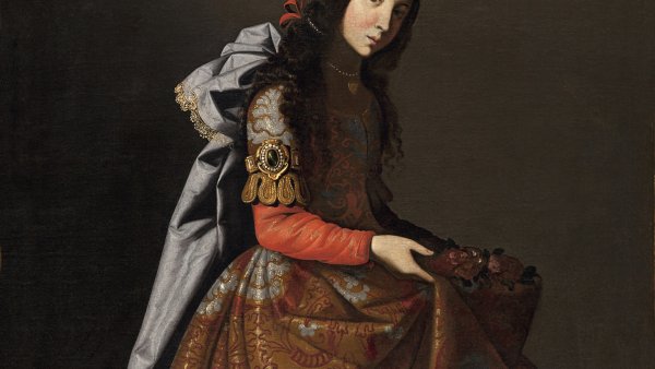 Zurbarán. Santa Casilda, hacia 1630-1635