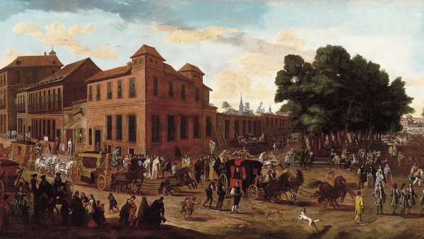 The building of the Museo Nacional Thyssen-Bornemisza