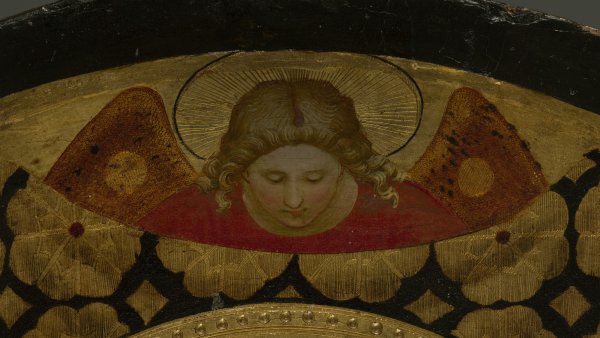 Detalle del ángel