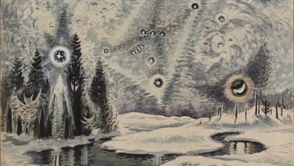 Orión en invierno. Charles Ephraim Burchfield