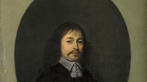 Retrato de un hombre a la edad de cuarenta y dos años. Gerard ter Borch ii