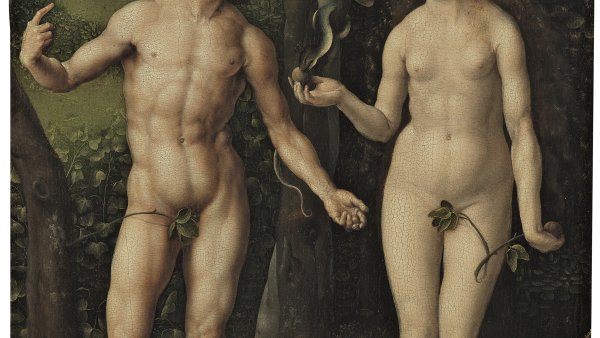 Adam and Eve. Adán y Eva, c. 1507-1508