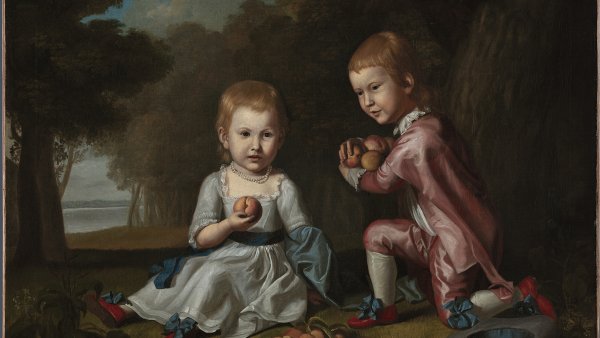 Retrato de Isabella y John Stewart. Charles Willson Peale