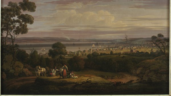 View of Greenock, Scotland, 1816