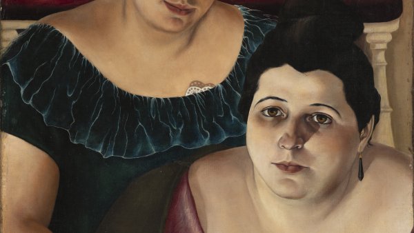 Maria y Annunziata "del puerto". Christian Schad