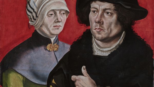 Portrait of a married Couple. Retrato de un matrimonio, 1525