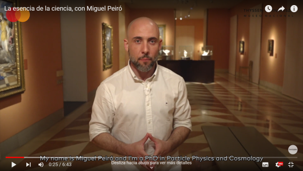 The essence of science, with Miguel Peiró

