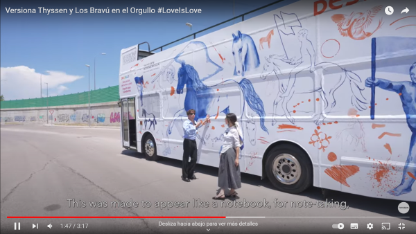Versiona Thyssen and Los Bravú at Pride #LoveIsLove