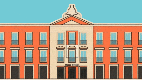 GIFs y stickers del Thyssen