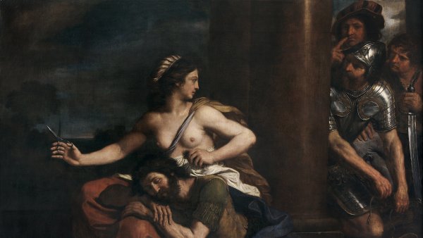 Anonymous women together with others with names are the subjects of his paintings