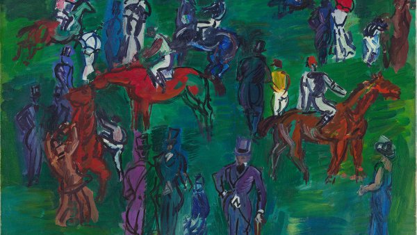 At the Races. En las carreras, c. 1930-1935