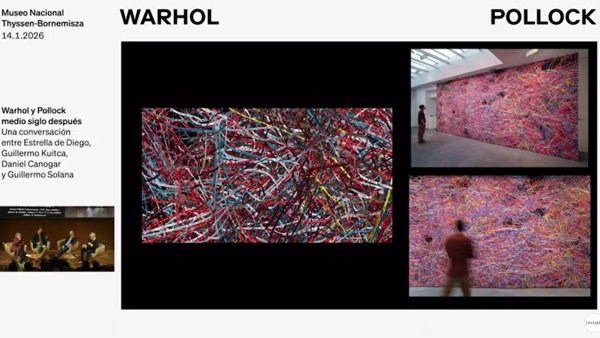 Warhol y Pollock medio siglo después