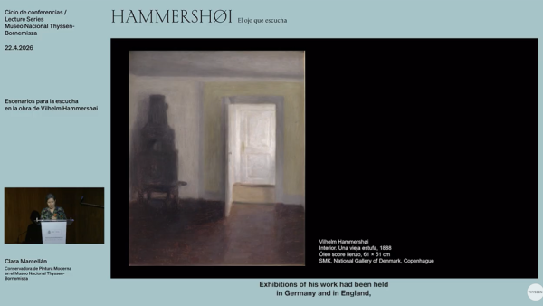 Lecture Series Hammershøi. The Eye that Listens