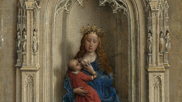 Una obra a fondo: La Virgen con el Niño entronizada, de Rogier van der Weyden