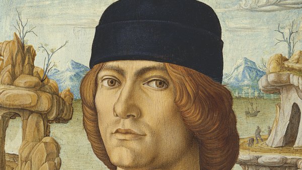 Portrait of a Man with a Ring. Retrato de un hombre con una sortija, c. 1472-1477