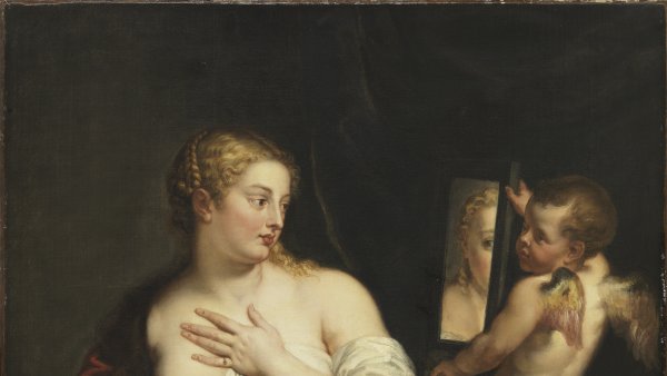 Venus and Cupid. Venus y Cupido, c. 1606-1611