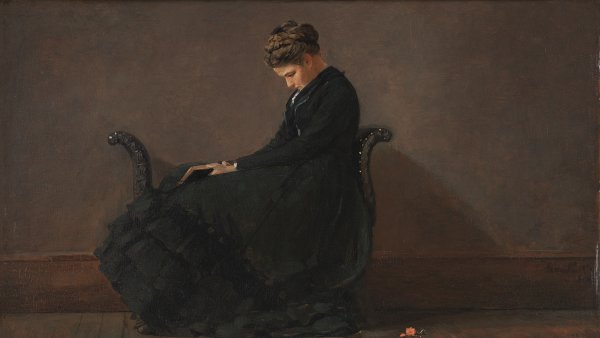 Portrait of Helena de Kay. Retrato de Helena de Kay, c. 1872