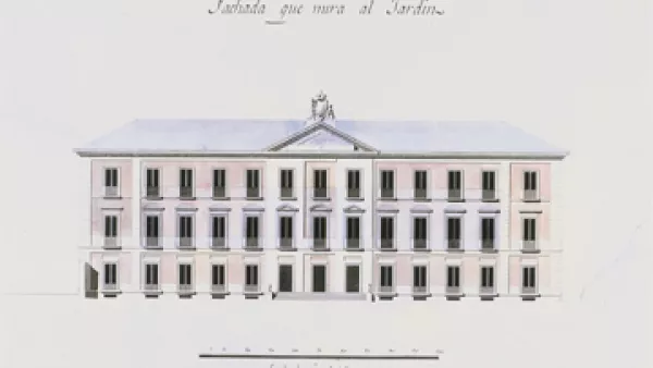 The building of the Atri and Villhermosa palaces