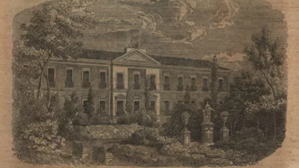 Life in palace until the middle of the 20th century