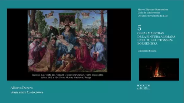 Lecture: Albrecht Dürer, "Jesús among the Doctors"