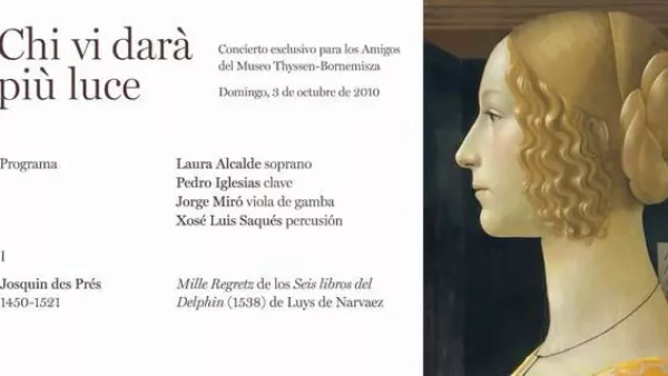 Chi vi darà più luce, concierto para los Amigos