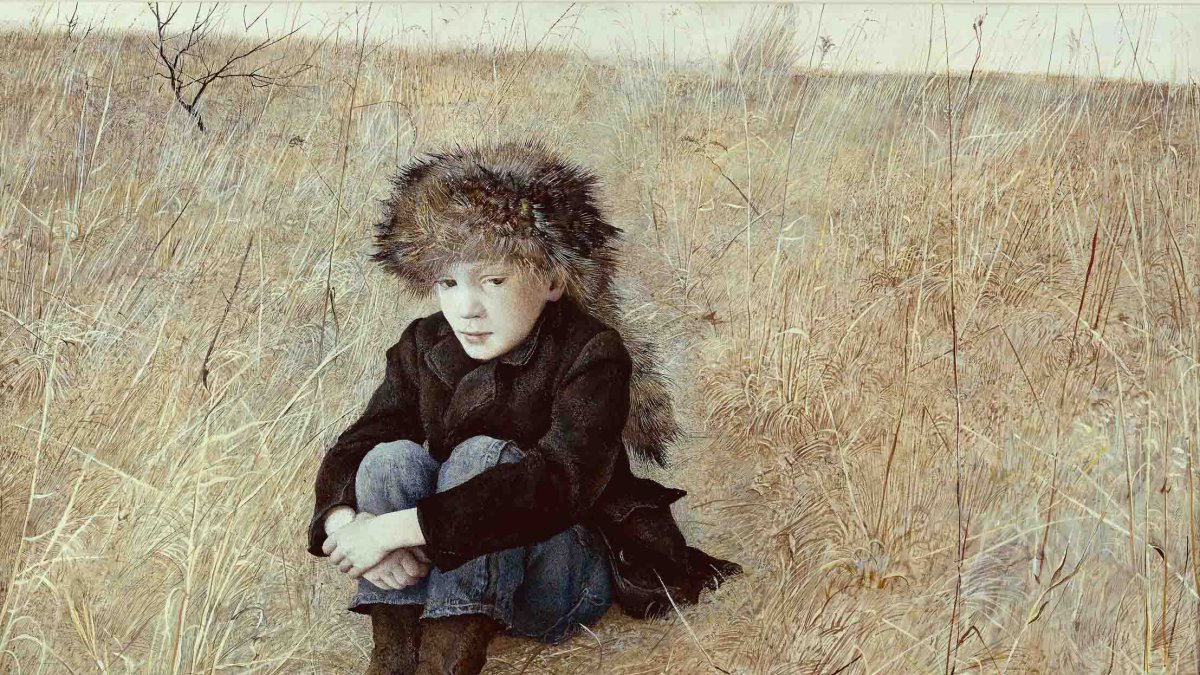 Exposición - Wyeth: Andrew and Jamie in the Studio. Museo