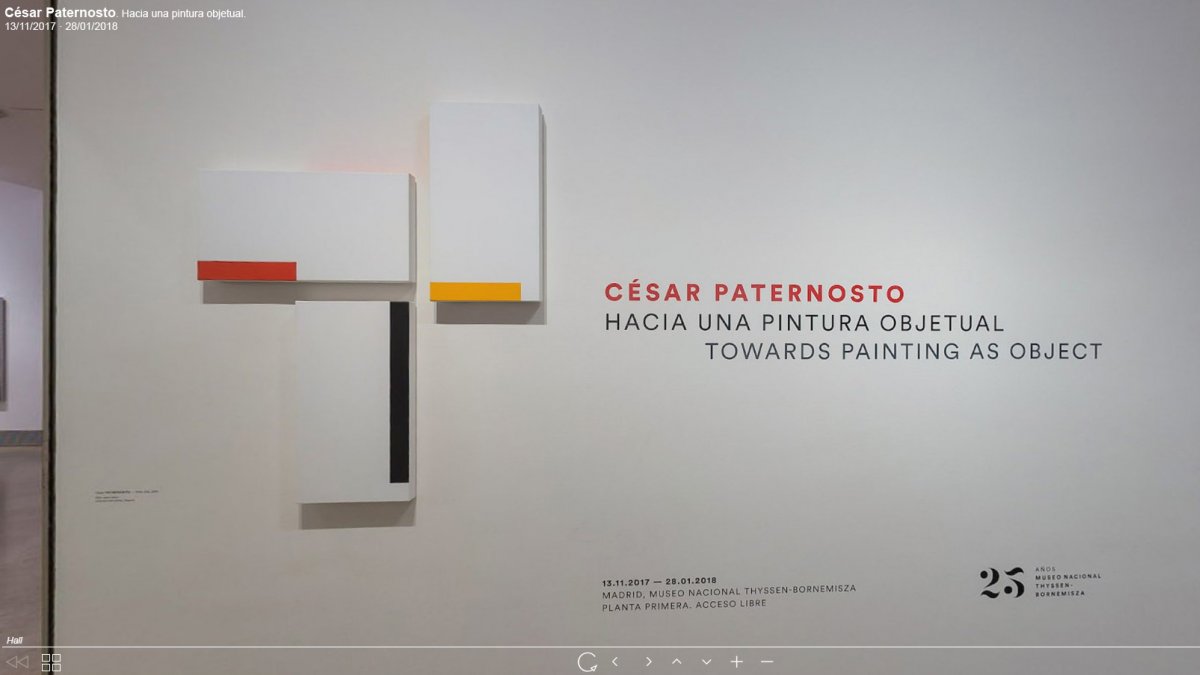 Virtual Tour Cesar Paternosto Towards Painting As Object