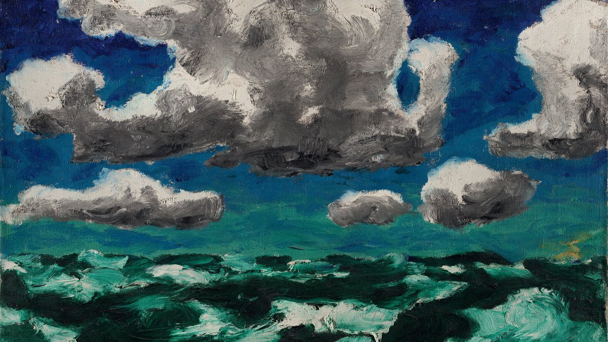Summer Clouds Nolde Emil Museo Nacional Thyssen Bornemisza