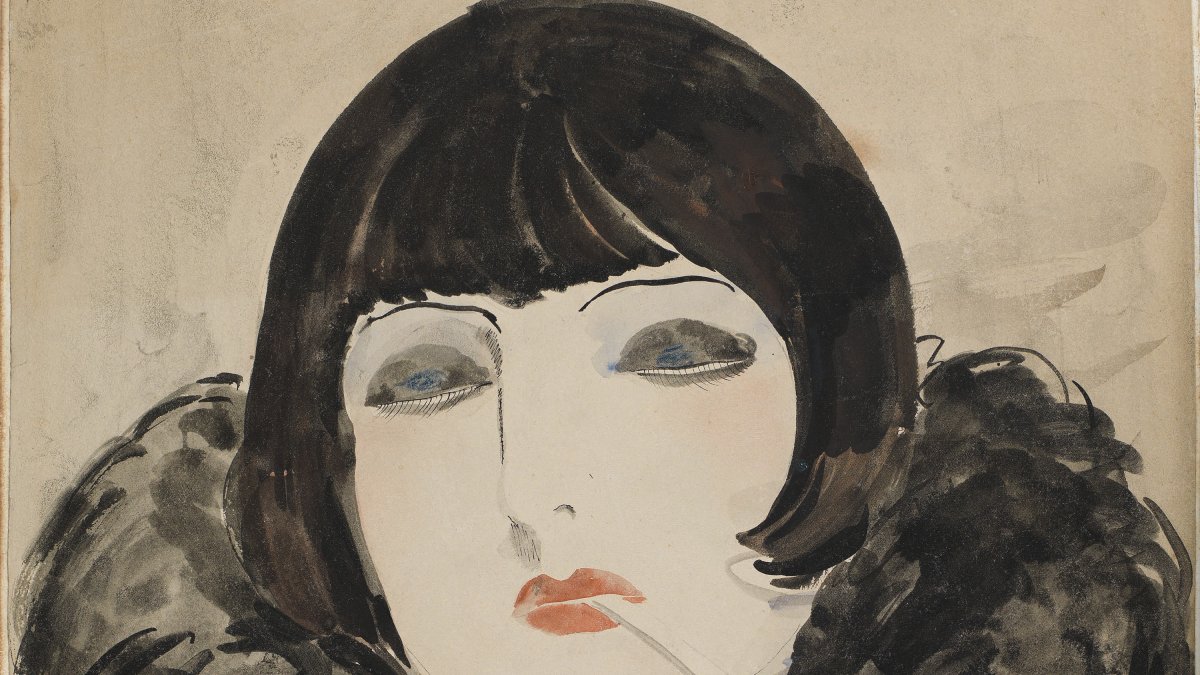 Retrato De Cabaret Fauvista "Blues Comedia Montparnasse" - Impresión Giclée Kees Van Dongen, Tamaño 11x17 Pulgadas, Calidad Archivo