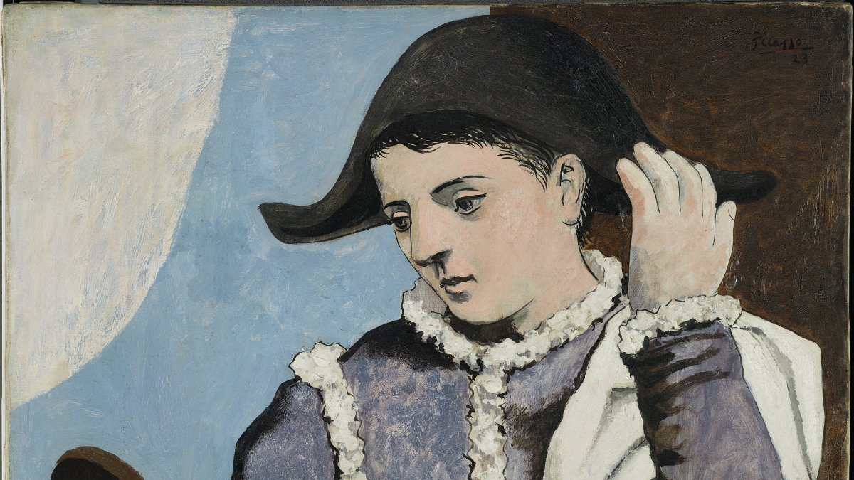pablo picasso chica ante un espejo